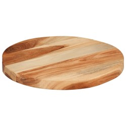 vidaXL Tagliere Ø30x2,5 cm in Legno Massello di Acacia