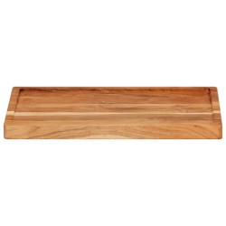 vidaXL Tagliere 52x38x3,5 cm in Legno Massello di Acacia