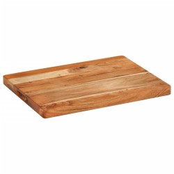 vidaXL Tagliere 52x38x3,5 cm in Legno Massello di Acacia