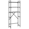 vidaXL Scaffale per Lavatrice Grigio Sonoma 67x25x163 cm Multistrato