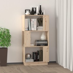    Libreria/Divisorio 51x25x101 cm in Legno Massello di Pino