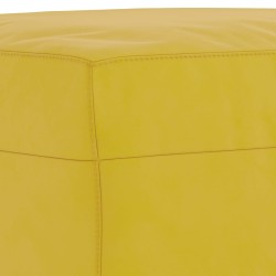 vidaXL Set di Divani 3 pz con Cuscini giallo in Velluto