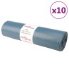 vidaXL Sacchetti per Cestini 100 pz Blu 240 L