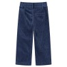 Pantaloni da Bambino in Velluto a Coste Blu Marino 140