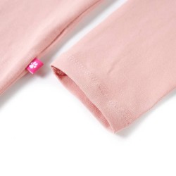 Maglietta Bambini a Maniche Lunghe Rosa Chiaro 128