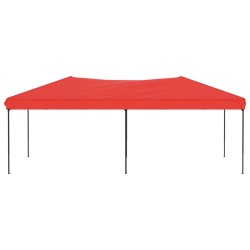    Tenda per Feste Pieghevole Rosso 3x6 m