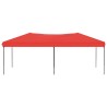    Tenda per Feste Pieghevole Rosso 3x6 m