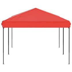    Tenda per Feste Pieghevole Rosso 3x6 m