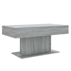    Tavolino da Salotto Grigio Sonoma 96x50x45 cm Legno ingegnerizzato