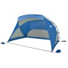 vidaXL Tenda da Spiaggia Azzurra 274x178x170/148 cm Taffetà 185T