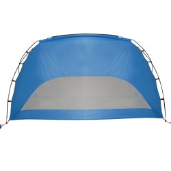 vidaXL Tenda da Spiaggia Azzurra 274x178x170/148 cm Taffetà 185T