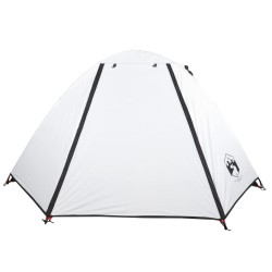 vidaXL Tenda da Campeggio 2 Persone Bianca 224x248x118 cm Taffetà 185T