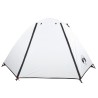 vidaXL Tenda da Campeggio 2 Persone Bianca 224x248x118 cm Taffetà 185T