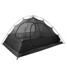 vidaXL Tenda da Campeggio 2 Persone Bianca 224x248x118 cm Taffetà 185T