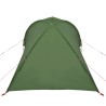 vidaXL Tenda da Campeggio 2 Persone Verde 320x140x120 cm Taffetà 185T