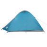 vidaXL Tenda da Campeggio 2 Persone Blu 264x210x125 cm Taffetà 185T