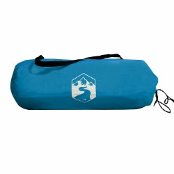 vidaXL Tenda da Campeggio 4 Persone Blu 360x135x105 cm Taffetà 185T