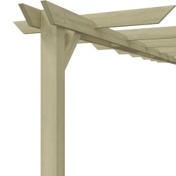 vidaXL Pergola da Giardino Legno di Pino Impregnato 360x200x60 cm