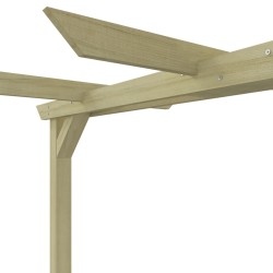 vidaXL Pergola da Giardino Legno di Pino Impregnato 360x200x60 cm