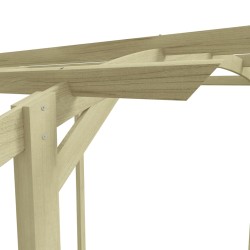 vidaXL Pergola da Giardino Legno di Pino Impregnato 180x197x210 cm