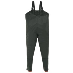 vidaXL Pantaloni Impermeabili con Stivali Verdi Taglia 44