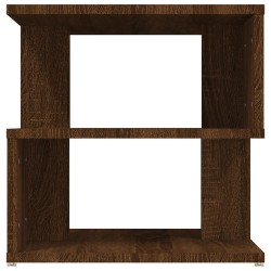    Tavolino da Salotto Rovere Marrone 40x40x40cm Legno ingegnerizzato