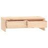 Supporto per Monitor 50x27x15 cm in Legno Massello di Pino