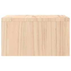 Supporto per Monitor 50x27x15 cm in Legno Massello di Pino