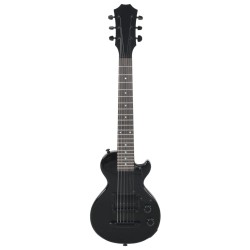 vidaXL Chitarra Elettrica per Bambini con Custodia Nera 3/4 30"