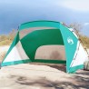 vidaXL Tenda da Spiaggia Verde 274x178x170/148 cm Taffetà 185T