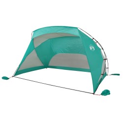 vidaXL Tenda da Spiaggia Verde 274x178x170/148 cm Taffetà 185T