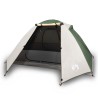 vidaXL Tenda da Campeggio 2 Persone Verde 224x248x118 cm Taffetà 185T