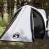 vidaXL Tenda da Campeggio 2 Persone Bianca 320x140x120 cm Taffetà 185T