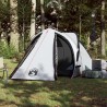 vidaXL Tenda da Campeggio 2 Persone Bianca 320x140x120 cm Taffetà 185T