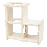 TRIXIE Casetta per Roditori con 3 Camere 30x12x30 cm in Legno