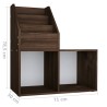    Portariviste per Bambini Rovere Fumo 71x30x78,5 cm Truciolato