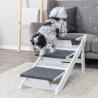 TRIXIE Rampa per Cani con Gradini Pieghevoli 44x46x106 cm