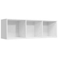 vidaXL Libreria/Mobile TV Bianco 36x30x114 cm in Legno ingegnerizzato