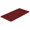 Pannelli Murali 12 pz Rosso Vino 60x30 cm in Tessuto 2,16 m²