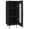    Credenza Nero 34,5x34x90 cm in Legno ingegnerizzato