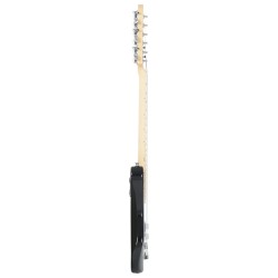 vidaXL Chitarra Elettrica Bambini con Custodia Marrone Bianca 3/4 30"