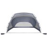 vidaXL Tenda da Spiaggia Grigia 274x178x170/148 cm Taffetà 185T