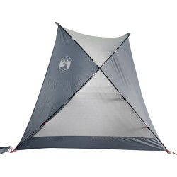 vidaXL Tenda da Spiaggia Grigia 274x178x170/148 cm Taffetà 185T