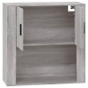    Mobile Pensile Grigio Sonoma 80x33x80 cm in Legno ingegnerizzato