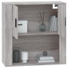    Mobile Pensile Grigio Sonoma 80x33x80 cm in Legno ingegnerizzato