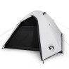 vidaXL Tenda da Campeggio 2 Persone Bianca 264x210x125 cm Taffetà 185T