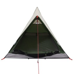 vidaXL Tenda da Campeggio 2 Persone Verde 200x120x88/62cm Taffetà 185T