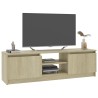 vidaXL Mobile Porta TV Rovere Sonoma 120x30x35,5 cm Legno ingegnerizzato