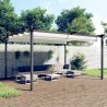    Pergola da Giardino con Tetto Retrattile 4x3 m Crema