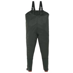 vidaXL Pantaloni Impermeabili con Stivali Verdi Taglia 39